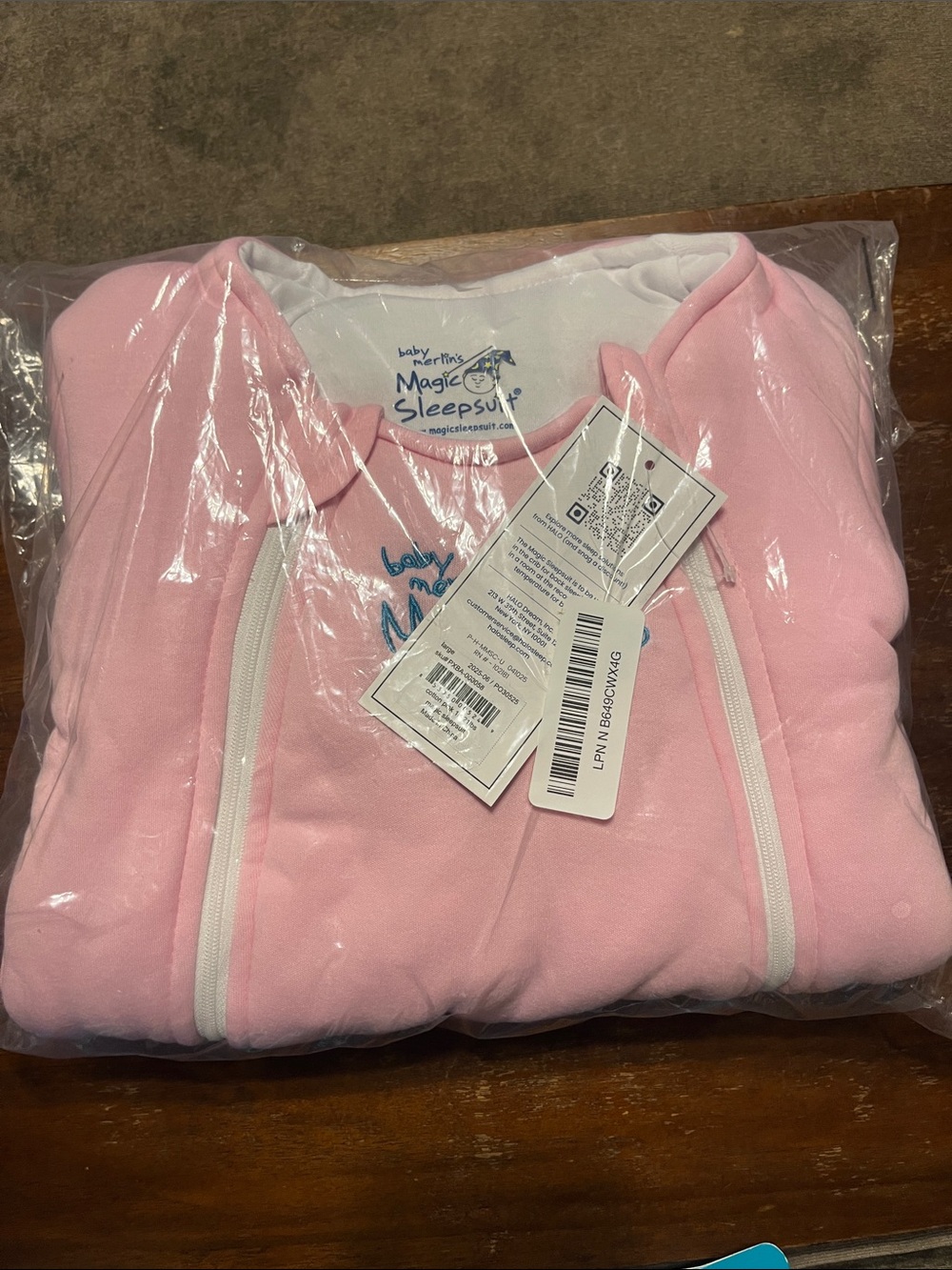 Baby Merlin's Microfleece Magic Sleepsuit